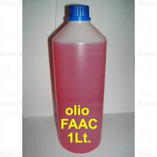 FAAC OLIO ORIGINALE IDRAULICO FLACONE 2 LITRI